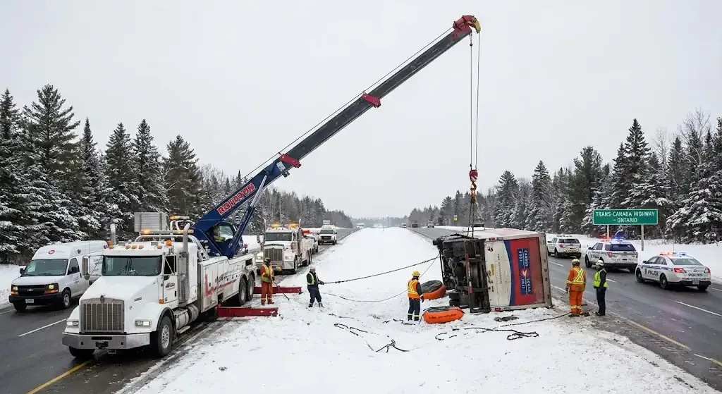 Oakville heavy equipment towing service