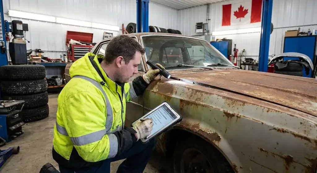 Oakville junk vehicle removal and transport