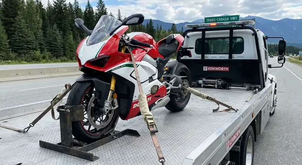 Oakville motorcycle tow truck service