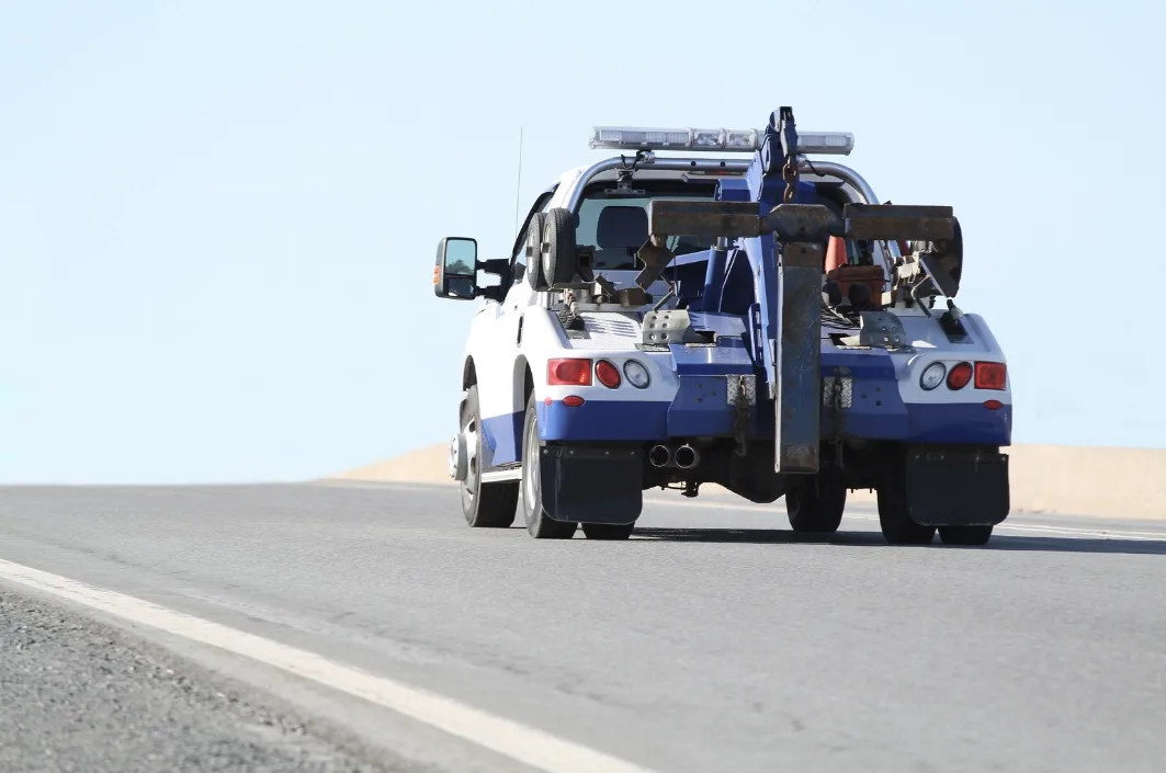 Oakville wrecker tow truck on the roadside